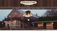 Desktop Screenshot of elranchocriollo.com